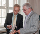 RCC Director Helmuth Trischler and RCC Fellow Gijs Mum before the program