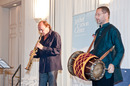 A musical interlude featuring Herman Martlreiter and Sascha Gotowtschikow