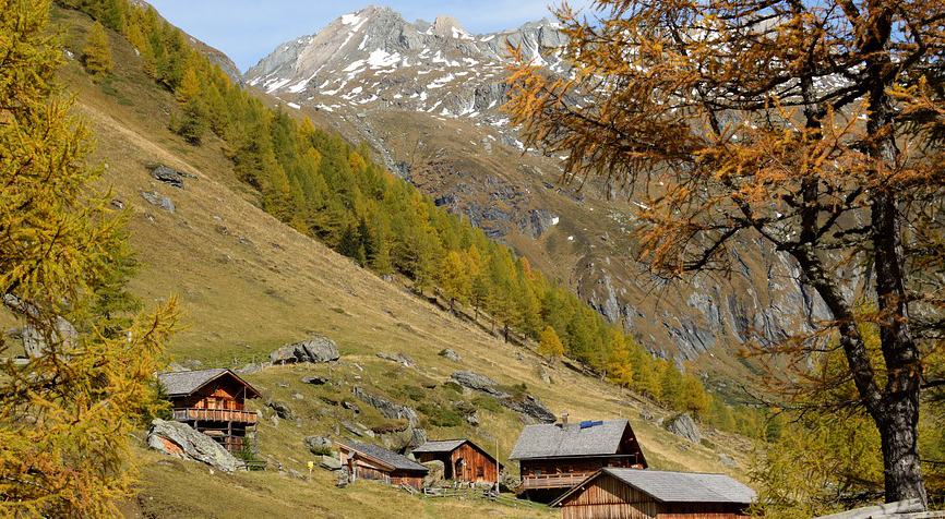 Alpine huts long