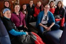 From Left: Jessica Reeves, Samantha Grover, Margaret Barbour, Nicole Webster, Karen Hawke, Fern Hames, Melissa Haeffner, Lindsay Stringer. Front: Ghislaine (Platell) Small