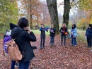 Alison Pouliot Guiding the ‘Fairy Ring’ of Participants.