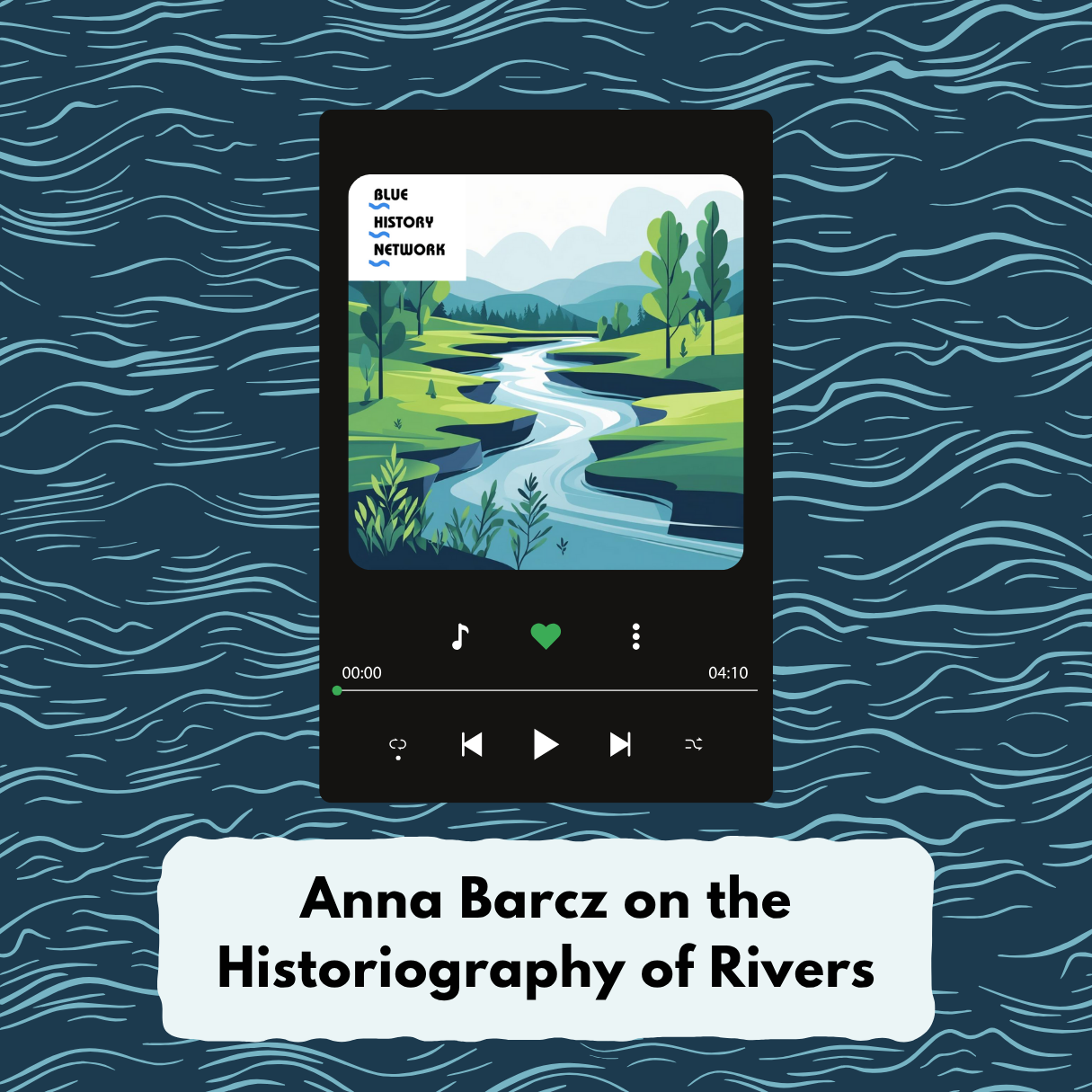 Poster Podcast Episode Blue History Network